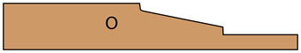 cross section of Center Panel O